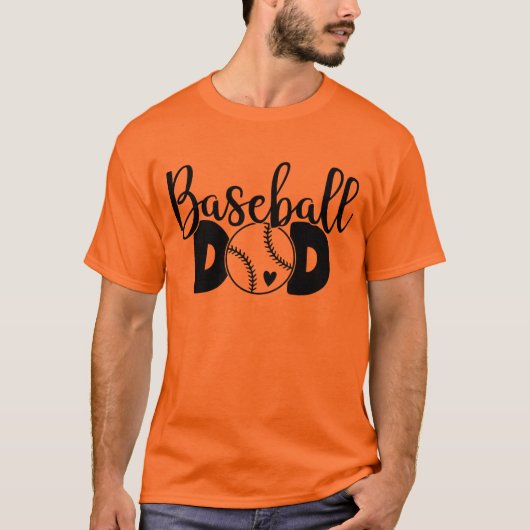 Baseball Dad T-Shirt (Vorderseite)