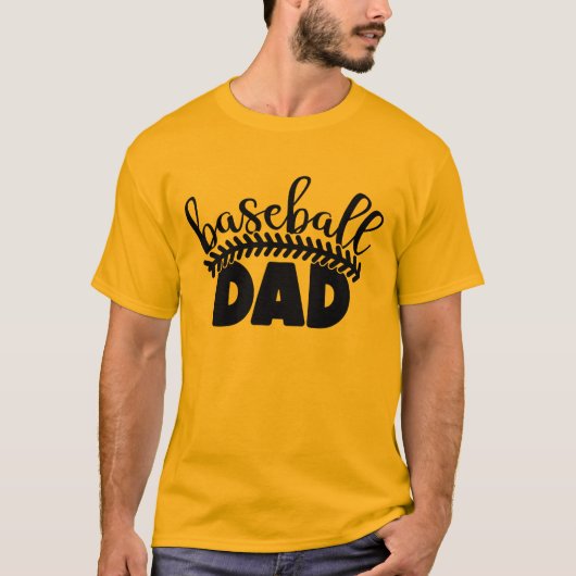Baseball Dad T-Shirt (Vorderseite)