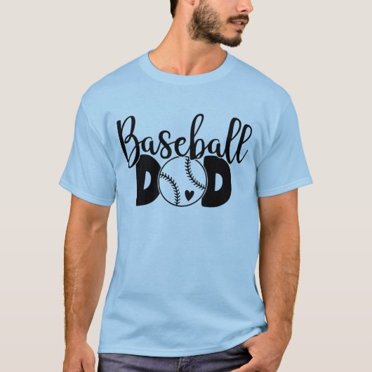 Baseball Dad T-Shirt (Vorderseite)