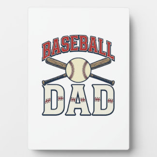 Baseball Dad Vintage Engraving Shirt Design_1 Fotoplatte