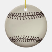 Baseball-Daddy-Ornament Keramik Ornament (Hinten)