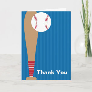 Baseball danken Ihnen Karten