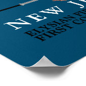 Baseball, das erste konkurrierende Spiel Poster (Ecke)