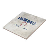 Baseball, das ist alles fliese (Seite)