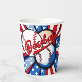 Baseball Days Pappbecher