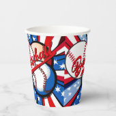Baseball Days Pappbecher (Vorderseite)