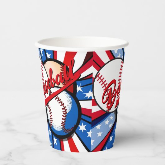 Baseball Days Pappbecher (Vorderseite)