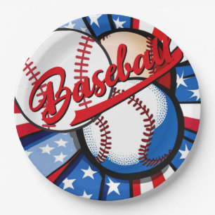 Baseball Days Pappteller