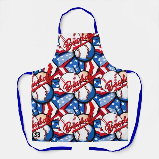 Baseball Days Schürze (Vorderseite)