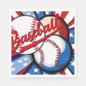 Baseball Days Serviette (Vorderseite)