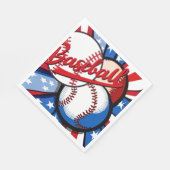 Baseball Days Serviette (Ecke)