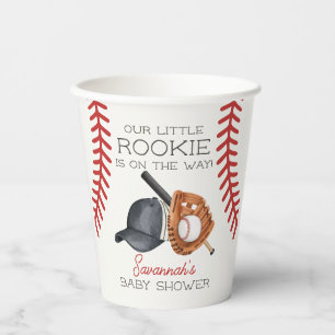 Baseball-Dekoration für Baby Shower für den kleine Pappbecher