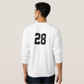 Baseball den ganzen Tag Sweatshirt (Schwarz voll)