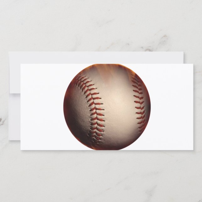 Baseball, der brennt (Vorderseite)
