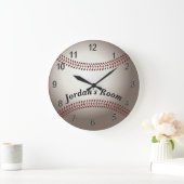 Baseball der Kinderuhr Große Wanduhr (Zuhause)