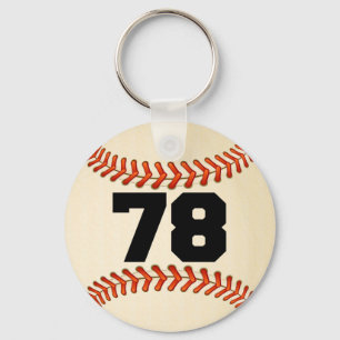 Baseball der Nr.-78 Schlüsselanhänger