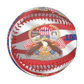Baseball Der Patriot mit Textbild (Vorderseite Links)