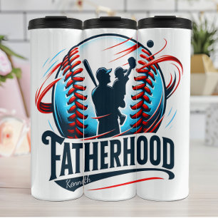 Baseball der Vaterschaft: Träume der Kindheit erwe Thermosbecher