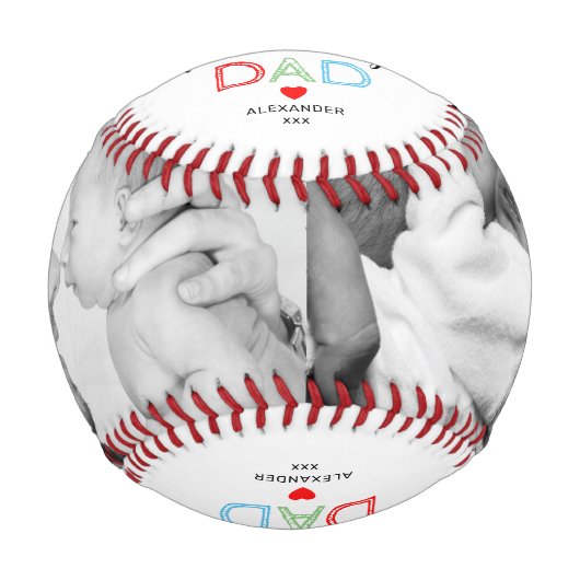 Baseball des ersten Vaters (Vorderseite)