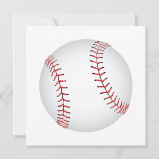Baseball-Design-Baseball mit benutzerdefinierter B Feiertagskarte