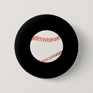 Baseball Design Button