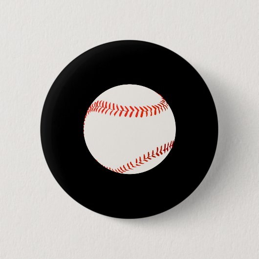Baseball-Design Button (Vorderseite)