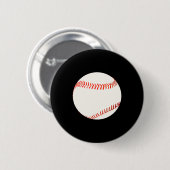 Baseball-Design Button (Vorne & Hinten)