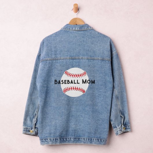 Baseball Design Denim Jacket Jeansjacke (Hangar)