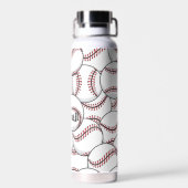 Baseball-Design des Kupfer-Vakuum-Isolierkopfes Trinkflasche (Rückseite)