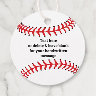 Baseball Design Fevor Card Geschenkanhänger