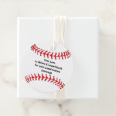 Baseball Design Fevor Card Geschenkanhänger (Beispiel)