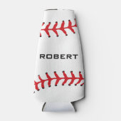 Baseball Design Flasche Cooler Flaschenkühler (Vorderseite)
