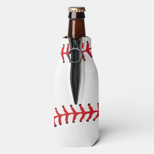 Baseball Design Flasche Cooler Flaschenkühler (Flasche Rückseite)