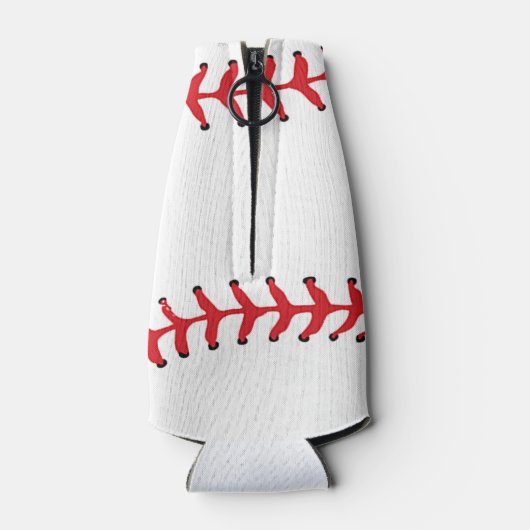 Baseball Design Flasche Cooler Flaschenkühler (Rückseite)