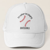 Baseball-Design-Hut Truckerkappe (Vorderseite)