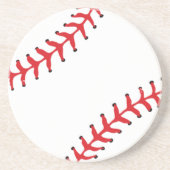 Baseball Design II Runder Untersetzer (Vorne)