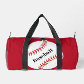 Baseball-Design-Reisetasche Duffle Bag (Rückseite)