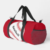 Baseball-Design-Reisetasche Duffle Bag (Rechte Ecke)