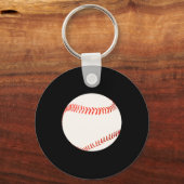 Baseball-Design Schlüsselanhänger (Vorderseite)
