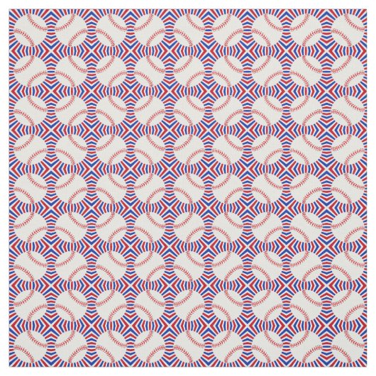 Baseball-Design Stoff (Muster)