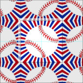 Baseball-Design Stoff (Kachel)