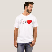 Baseball-Design T-Shirt (Vorne ganz)