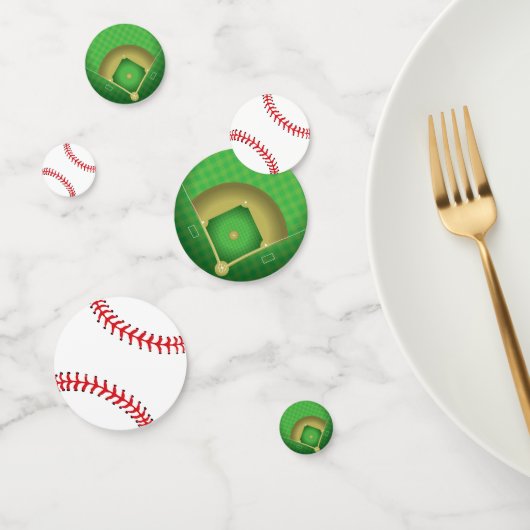 Baseball Design Table Confetti Konfetti (Gruppe)