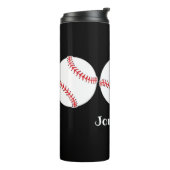 Baseball Design Thermal Tumbler Thermosbecher (Nach links gedreht)