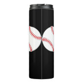 Baseball Design Thermal Tumbler Thermosbecher (Rückseite)