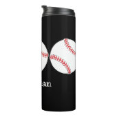 Baseball Design Thermal Tumbler Thermosbecher (Nach rechts gedreht)