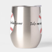 Baseball Design Thermal Wine Tumbler (Links)