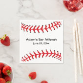 Baseball-Designpapier Napkins Serviette (Beispiel)