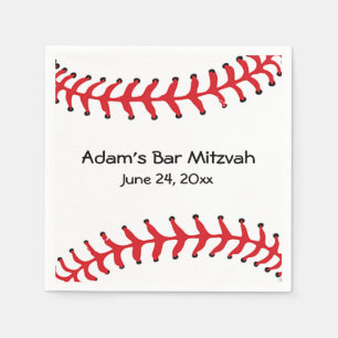 Baseball-Designpapier Napkins Serviette