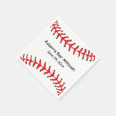Baseball-Designpapier Napkins Serviette (Ecke)